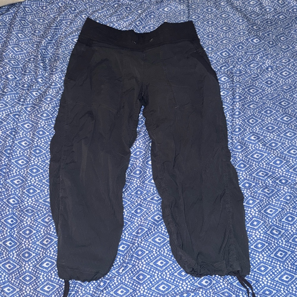 Lululemon Womens Jogger Capri Pants Size 4 Athletic Gray